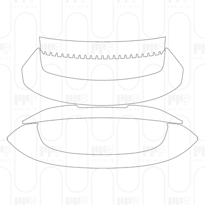 PPF prédécoupé Porsche 911 Dakar 2024
