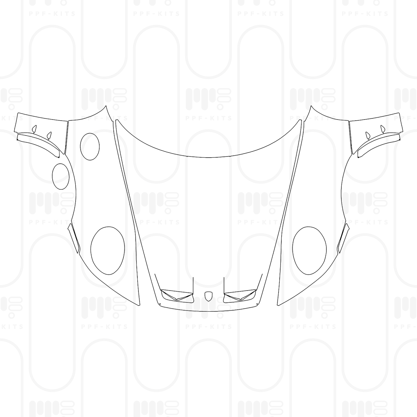 PPF prédécoupé Porsche 911 S T 2024