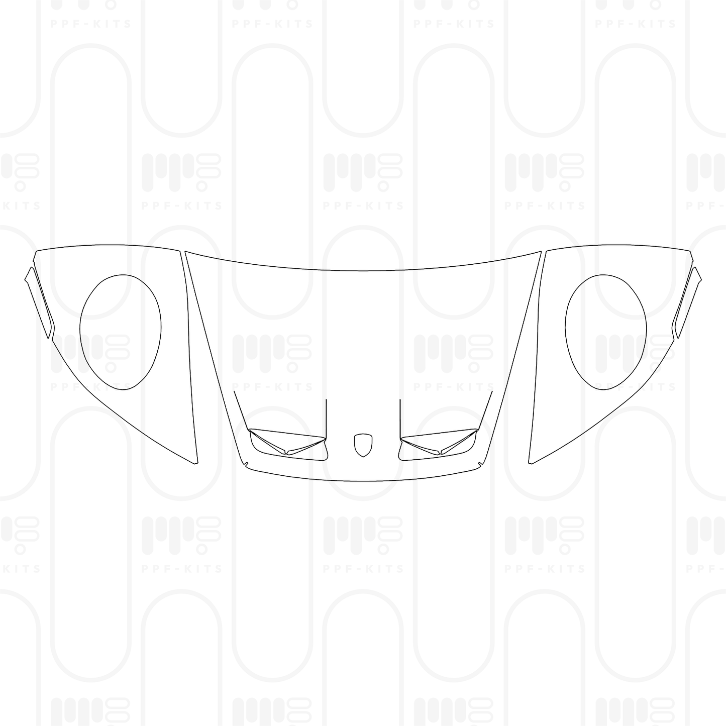 PPF prédécoupé Porsche 911 S T 2024