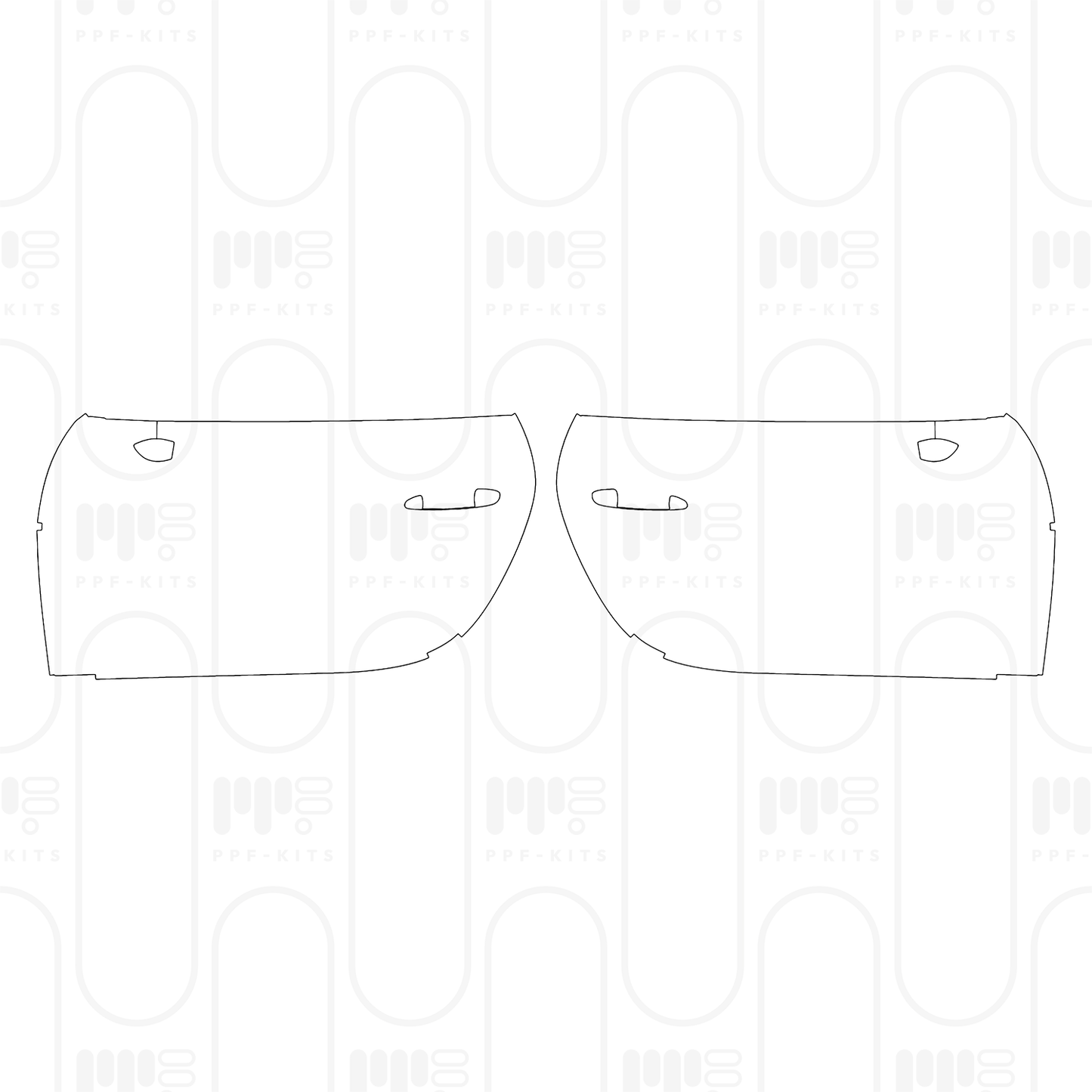 PPF prédécoupé Porsche 911 S T 2024