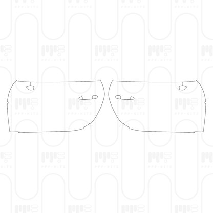 PPF prédécoupé Porsche 911 S T 2024