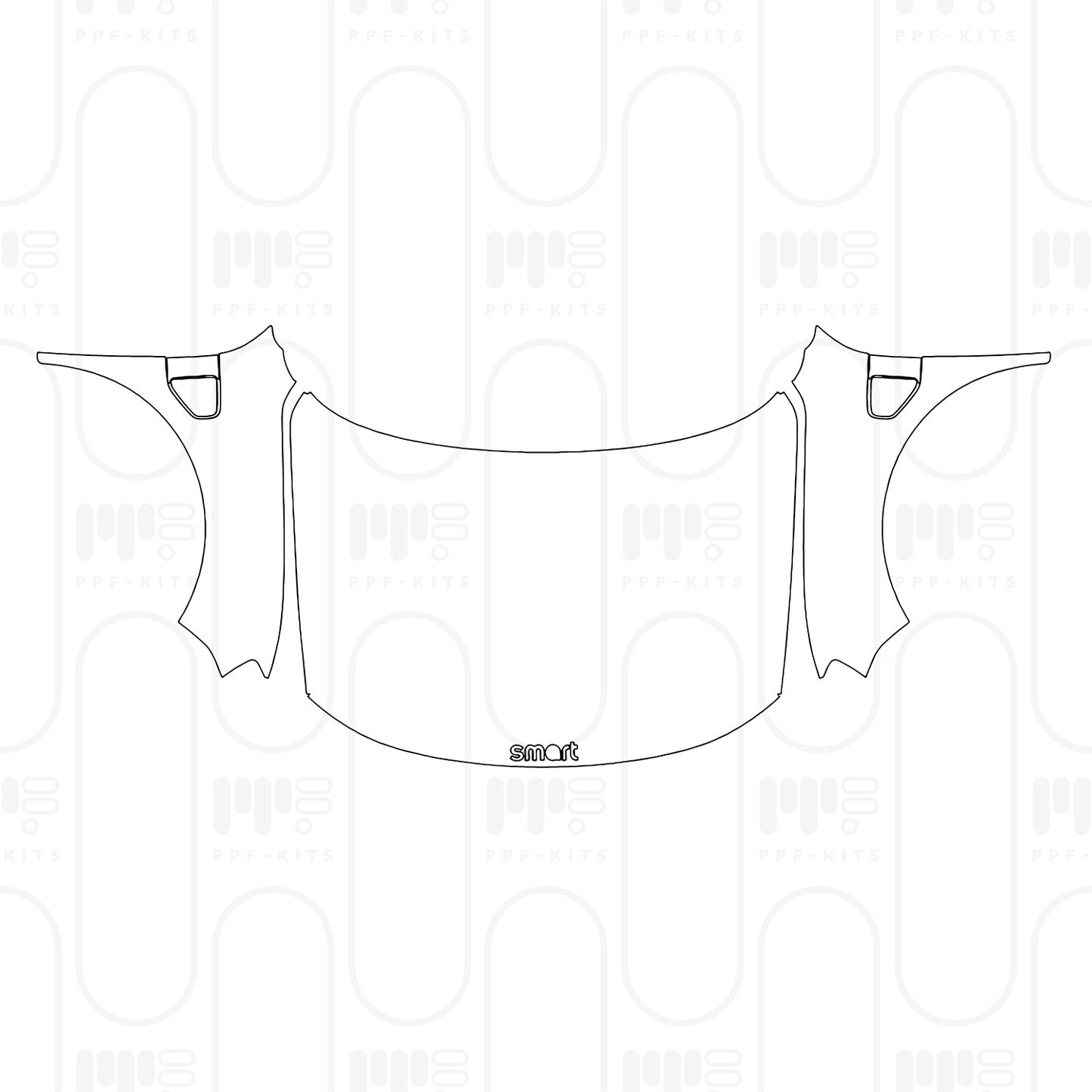 PPF prédécoupé Smart #5 Brabus 2024