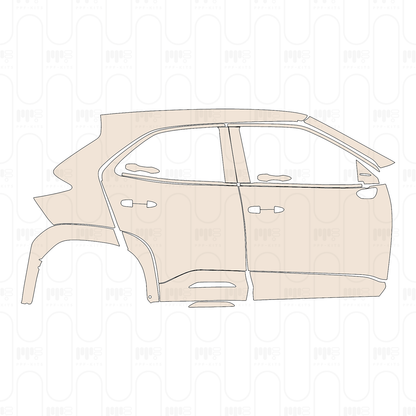 PPF prédécoupé Toyota Yaris Cross Icon 2024