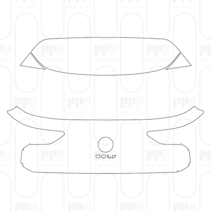 PPF prédécoupé Volkswagen Golf Base 2024