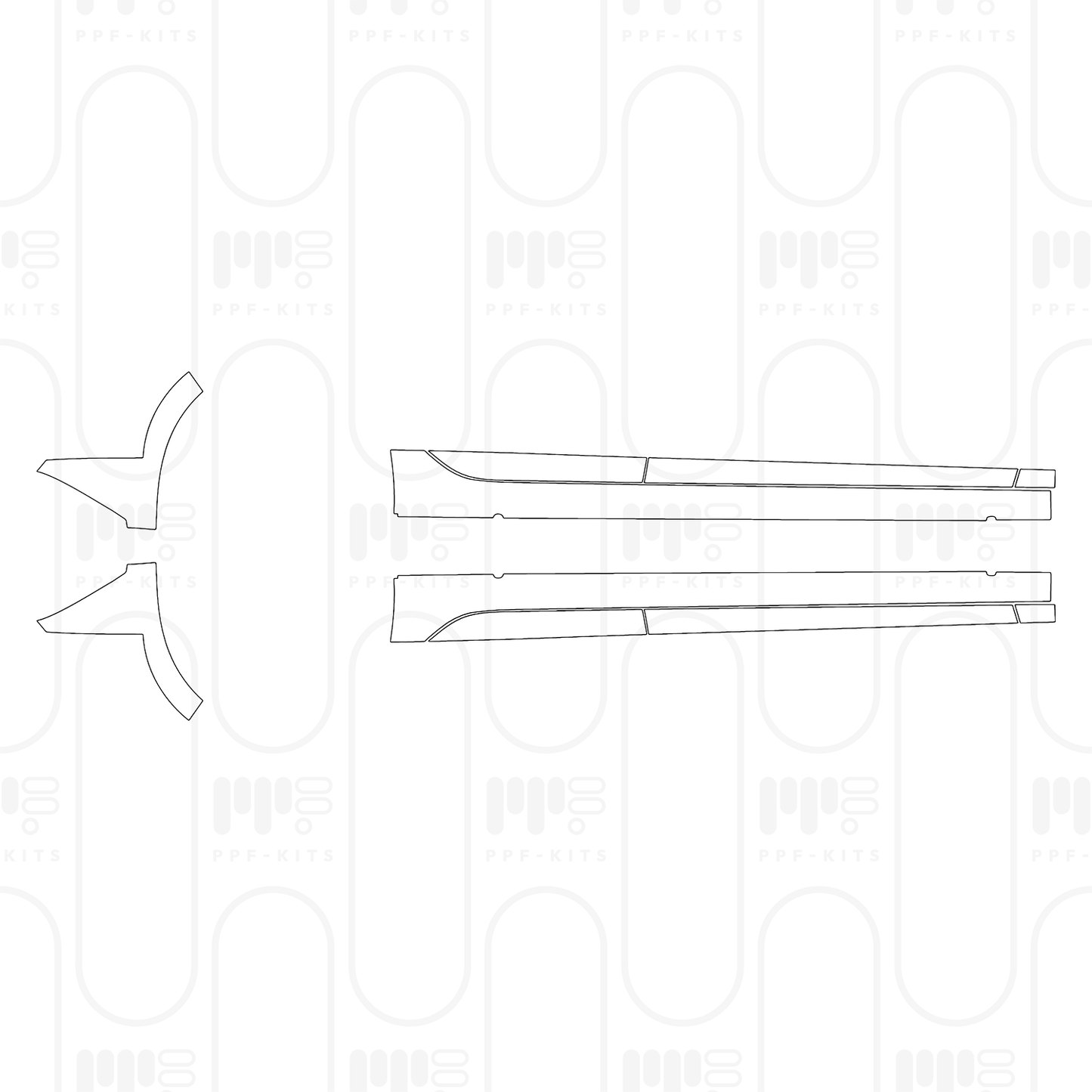 PPF prédécoupé Volkswagen Golf Base 2024