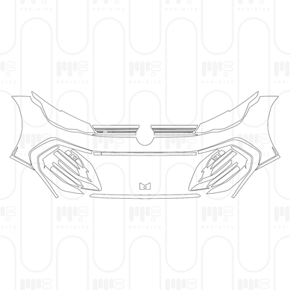 PPF prédécoupé Volkswagen Golf R-line 2024