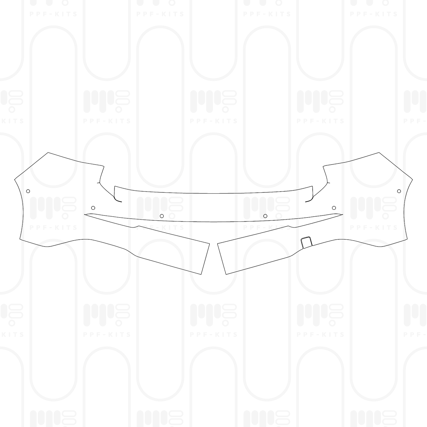 PPF prédécoupé Volkswagen Golf R-line 2024