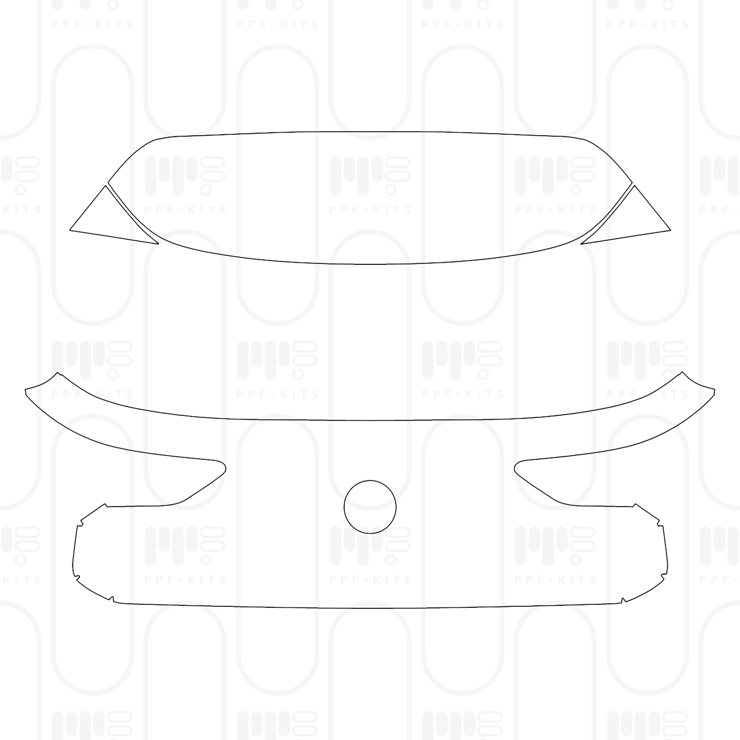 PPF prédécoupé Volkswagen Golf GTE 2024
