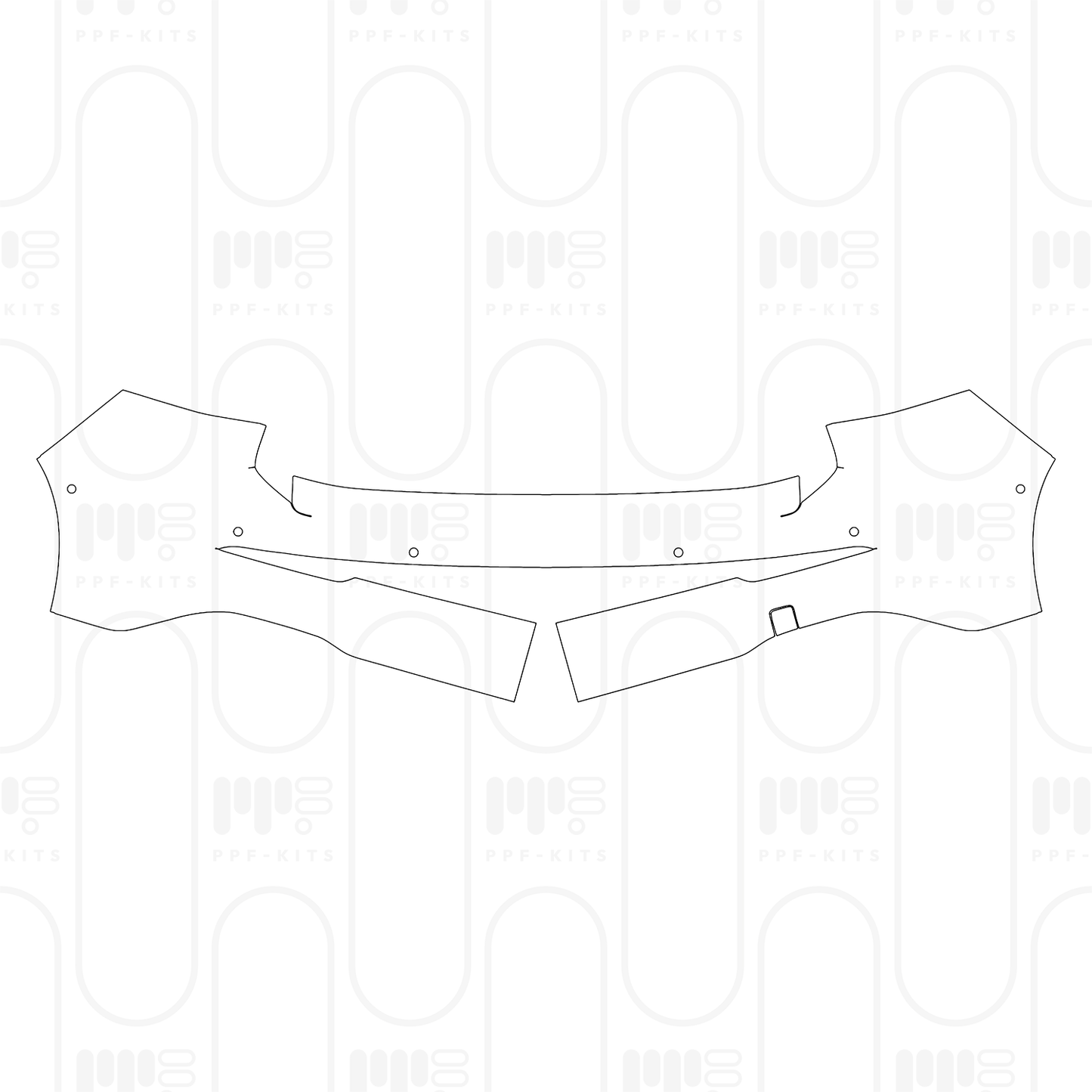 PPF prédécoupé Volkswagen Golf GTI 2024