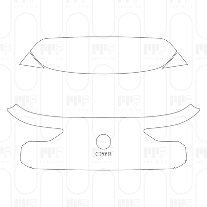 PPF prédécoupé Volkswagen Golf GTI 2024