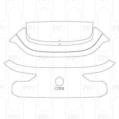 PPF prédécoupé Volkswagen Golf GTI 2024