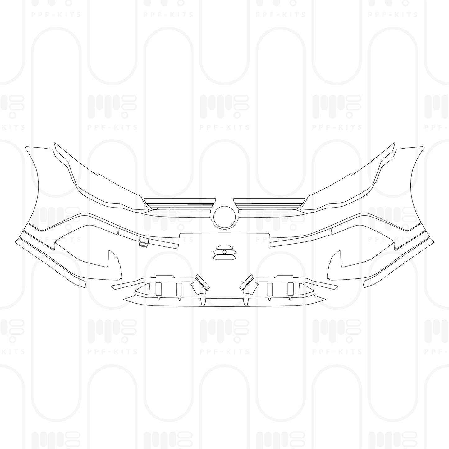 PPF prédécoupé Volkswagen Golf GTI Clubsport 2024