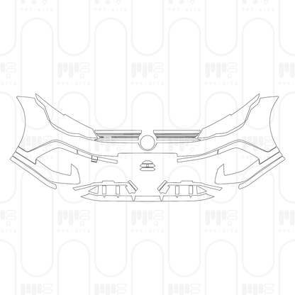 PPF prédécoupé Volkswagen Golf GTI Clubsport 2024