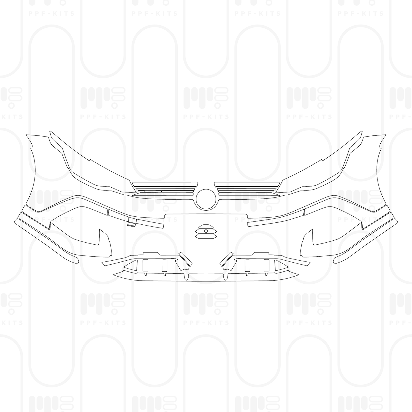 PPF prédécoupé Volkswagen Golf GTI Clubsport 2024