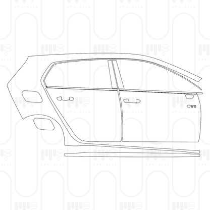 PPF prédécoupé Volkswagen Golf GTI Clubsport 2024