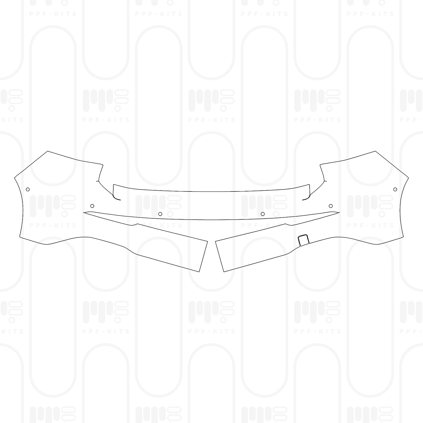 PPF prédécoupé Volkswagen Golf GTI Clubsport 2024