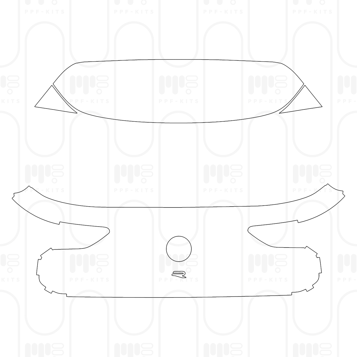 PPF prédécoupé Volkswagen Golf R 2024
