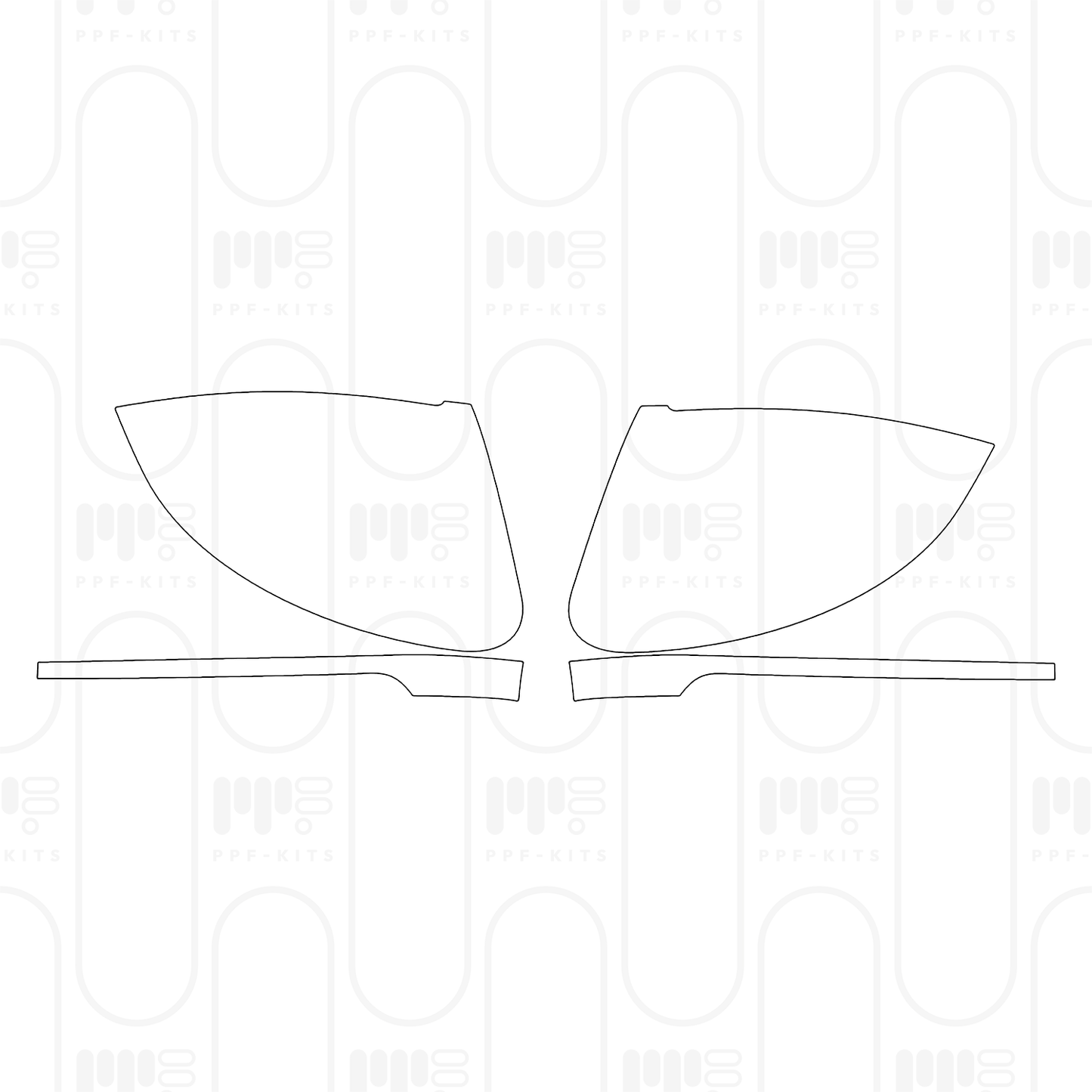 PPF prédécoupé Volkswagen Golf R 2024