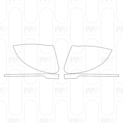 PPF prédécoupé Volkswagen Golf R 2024