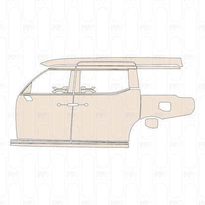 PPF prédécoupé Volvo EM90 2024