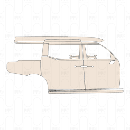PPF prédécoupé Volvo EM90 2024