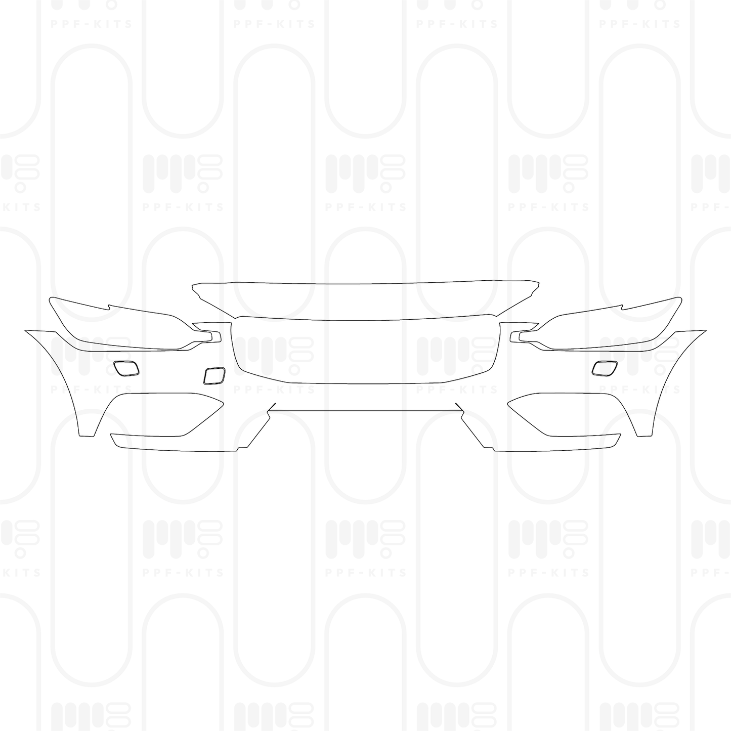 PPF prédécoupé Volvo V60 Cross Country 2024