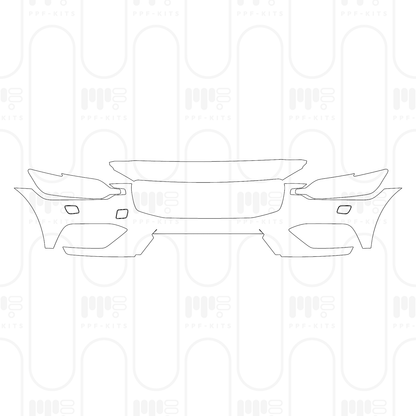 PPF prédécoupé Volvo V60 Cross Country 2024