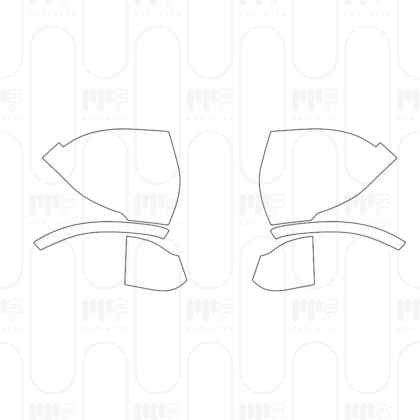 PPF prédécoupé Volvo V60 Cross Country 2024