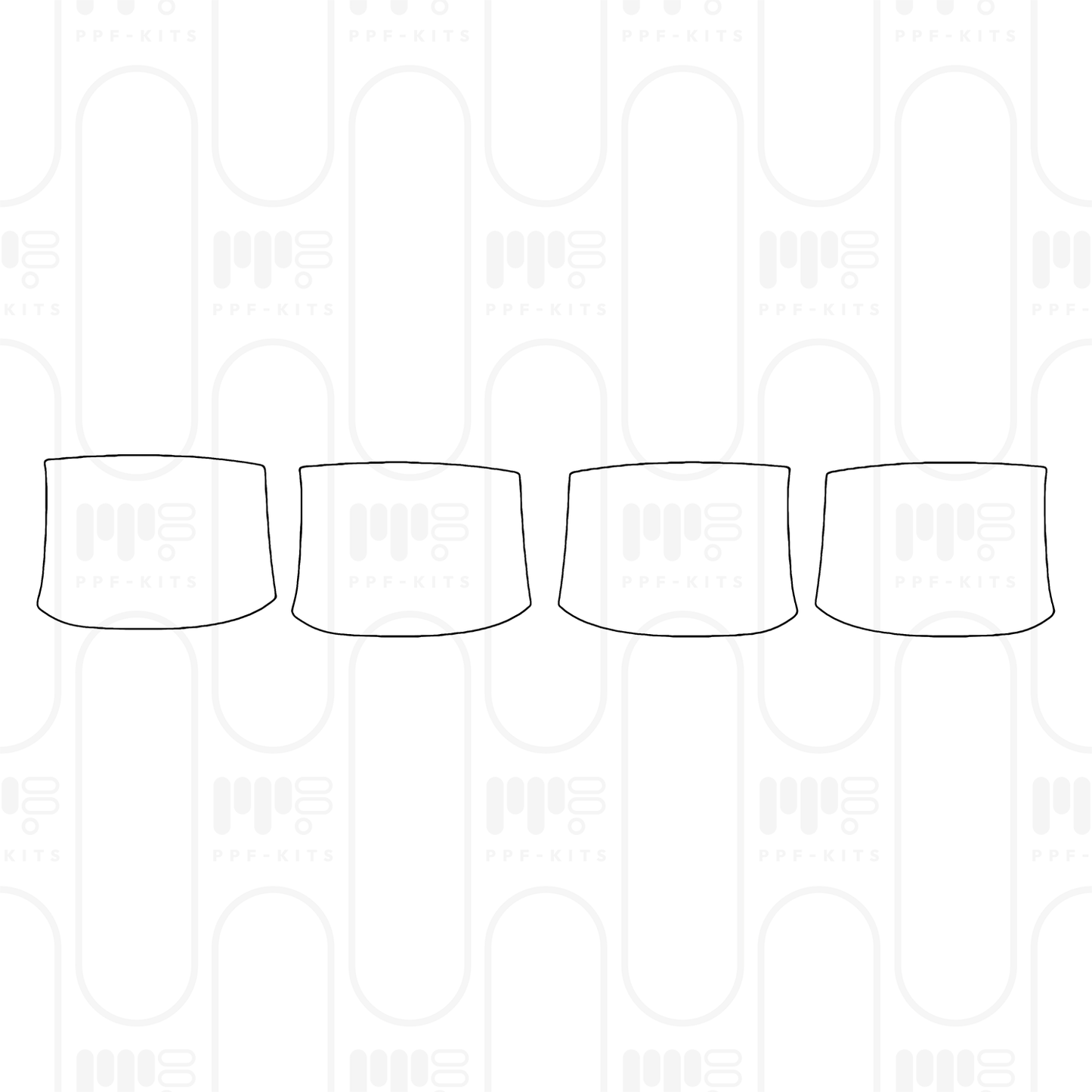 PPF prédécoupé Volvo V60 Cross Country 2024