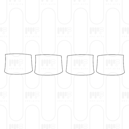 PPF prédécoupé Volvo V60 Cross Country 2024