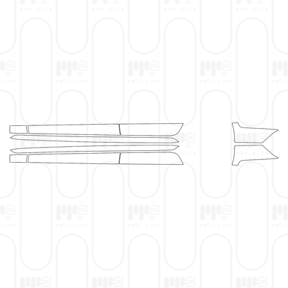 PPF prédécoupé Volvo V60 Cross Country 2024