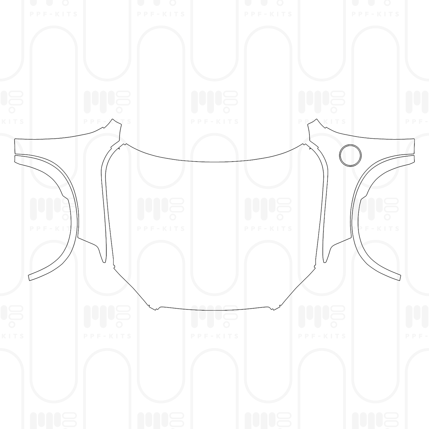 PPF prédécoupé Volvo XC90 R-Design 2024