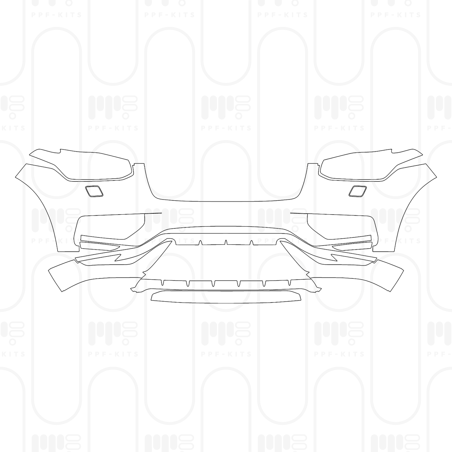 PPF prédécoupé Volvo XC90 R-Design 2024