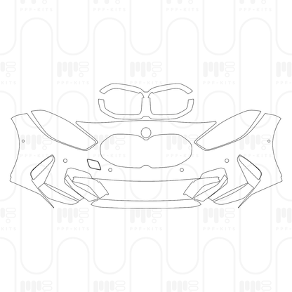 PPF prédécoupé BMW 1 Series 5-door Sports Hatch M Sport 2024