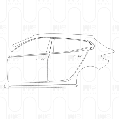 PPF prédécoupé BMW 1 Series 5-door Sports Hatch M Sport 2024