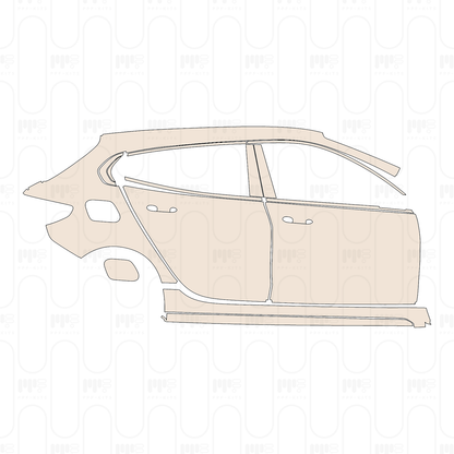 PPF prédécoupé BMW 1 Series 5-door Sports Hatch M135i 2024