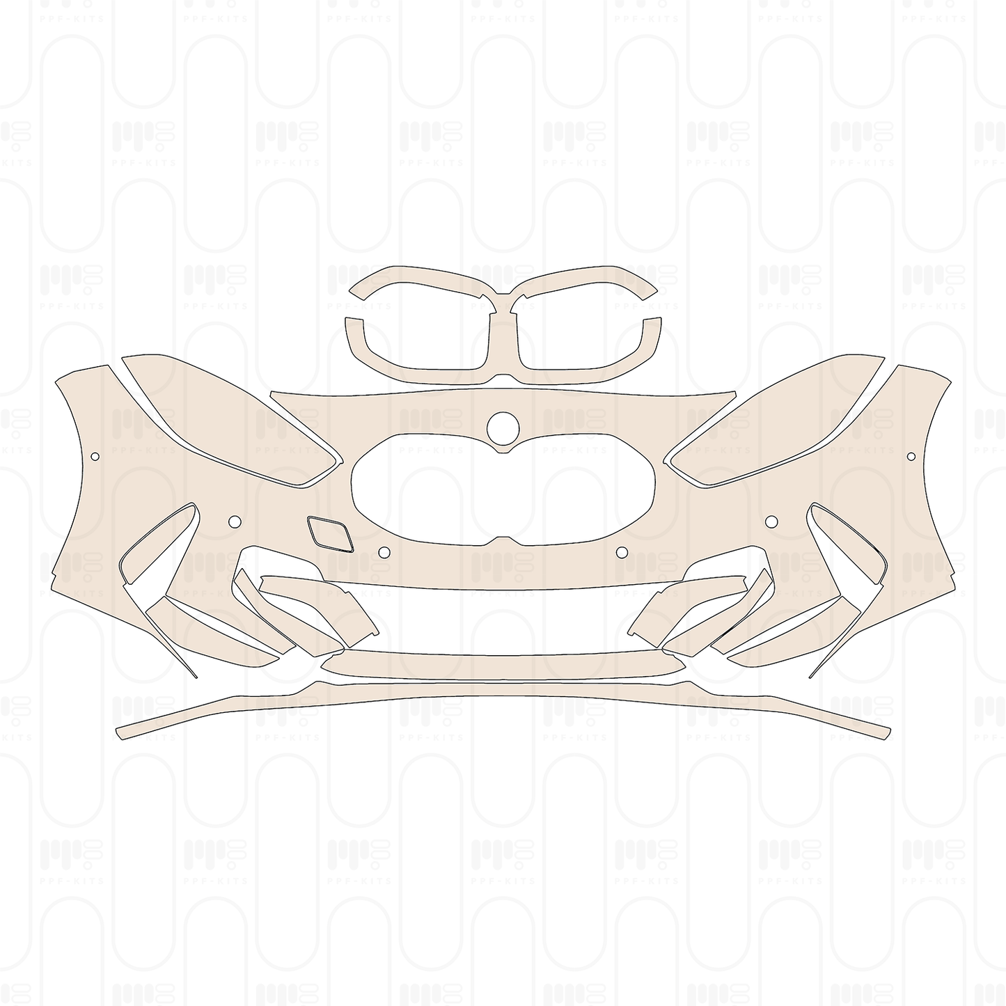 PPF prédécoupé BMW 1 Series 5-door Sports Hatch M135i 2024