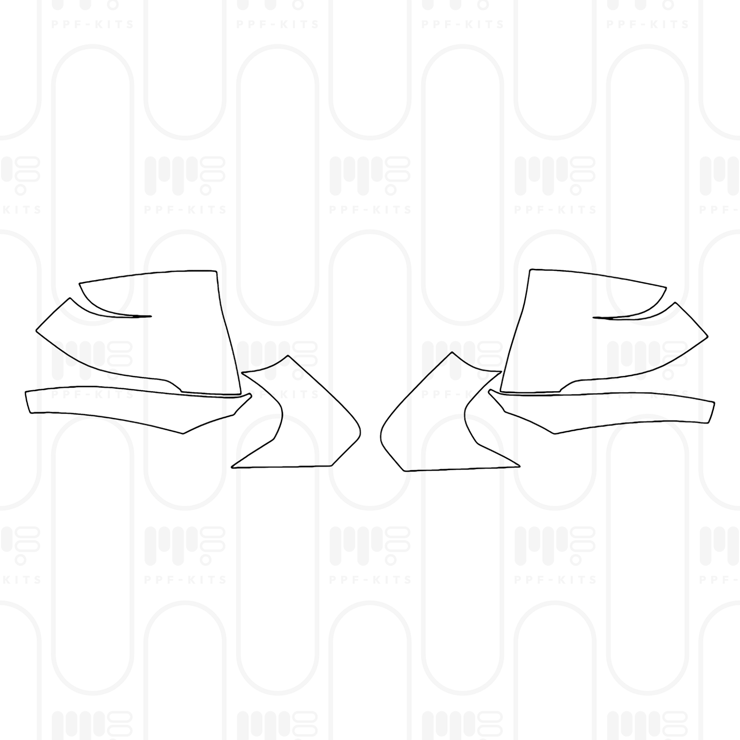 PPF prédécoupé BMW 2 Series Gran Coupe (Standard Wheelbase) Msport 2024