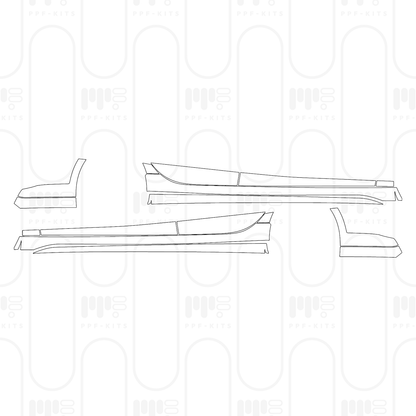 PPF prédécoupé BMW 2 Series Gran Coupe (Standard Wheelbase) Msport 2024