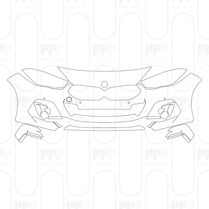 PPF prédécoupé BMW 2 Series Gran Coupe (Standard Wheelbase) Msport 2024