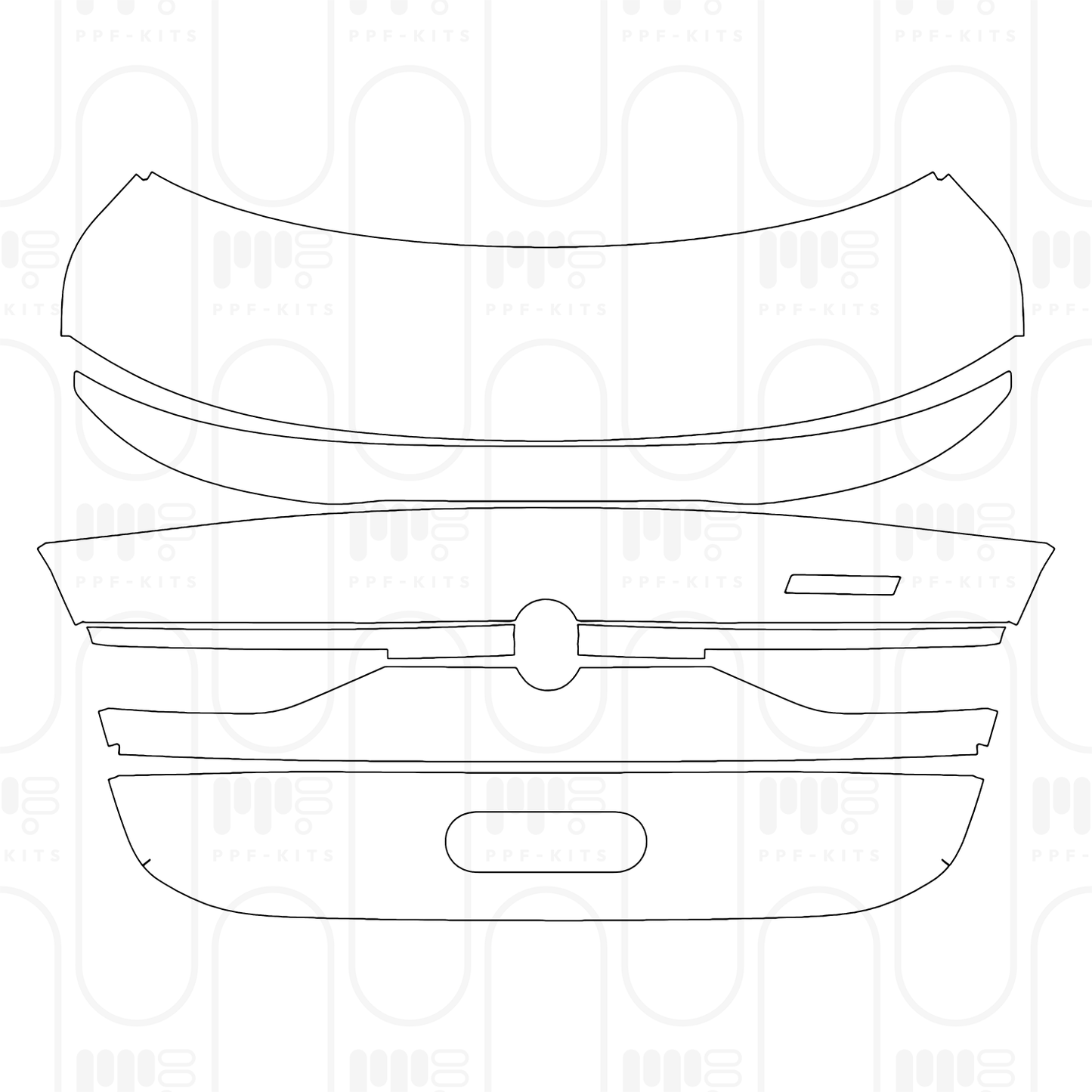 PPF prédécoupé BMW 2 Series Gran Coupe (Standard Wheelbase) Msport 2024