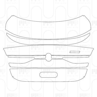 PPF prédécoupé BMW 2 Series Gran Coupe (Standard Wheelbase) Msport 2024