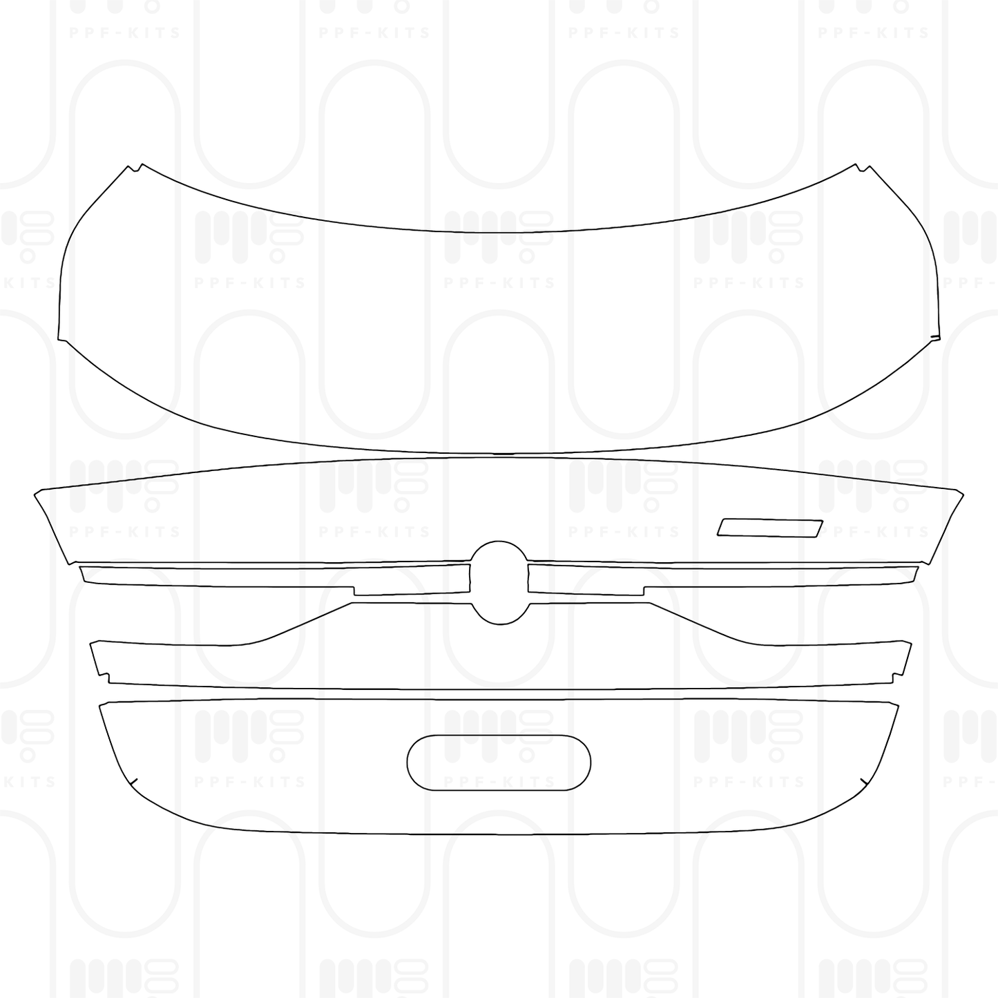 PPF prédécoupé BMW 2 Series Gran Coupe (Standard Wheelbase) Msport 2024