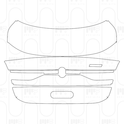 PPF prédécoupé BMW 2 Series Gran Coupe (Standard Wheelbase) Msport 2024