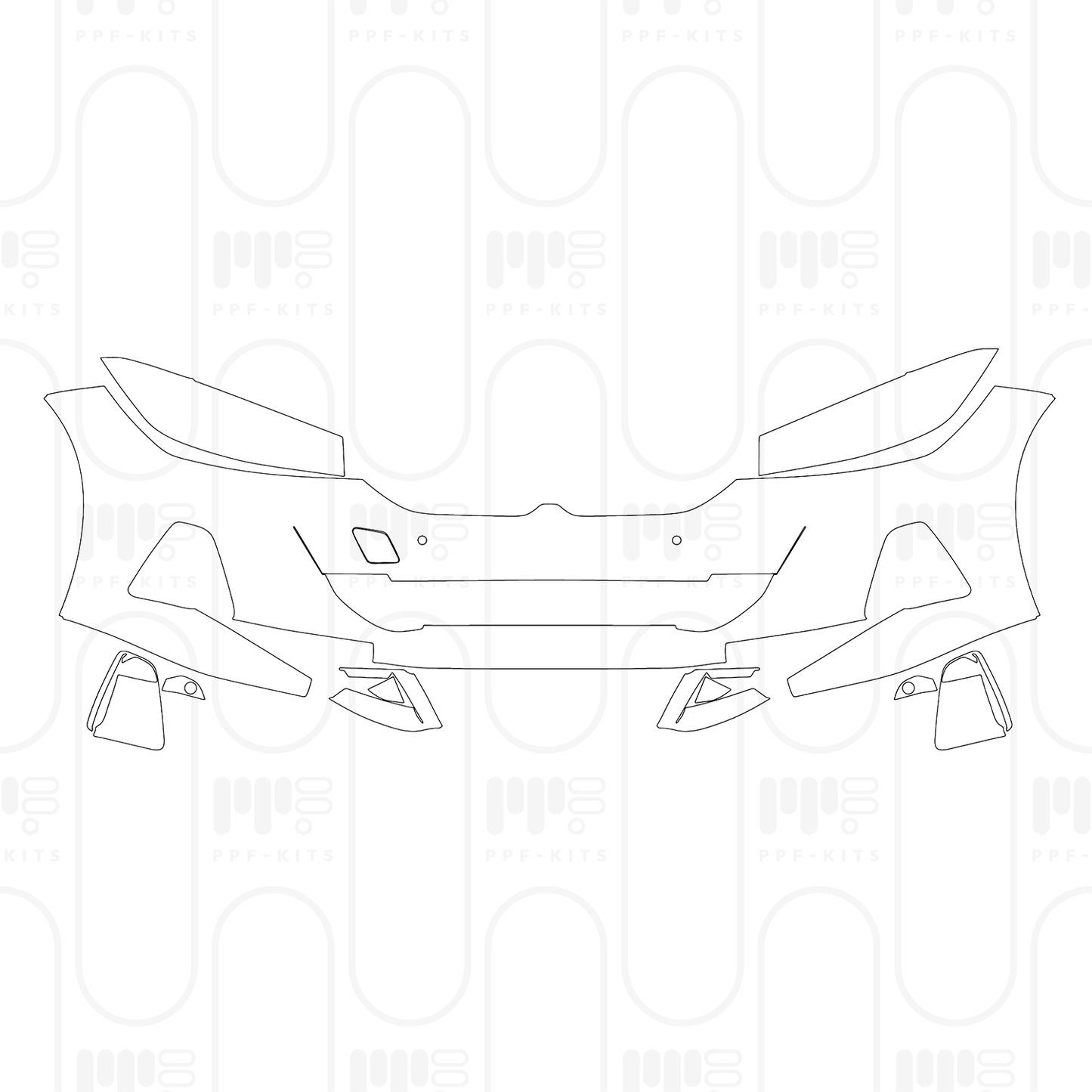 PPF prédécoupé BMW 3 Series Touring Base 2025
