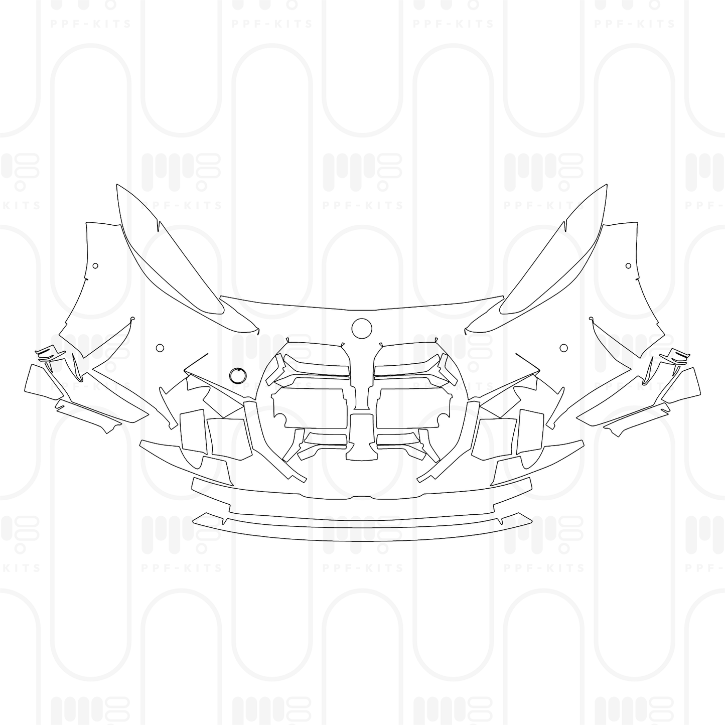 PPF prédécoupé BMW 3 Series Touring M3 CS 2025