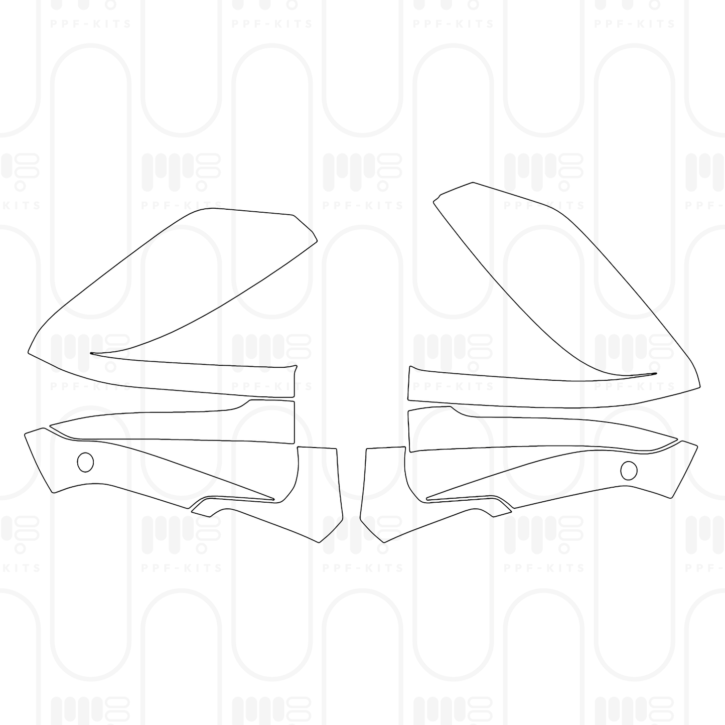 PPF prédécoupé BMW 3 Series Touring M3 CS 2025