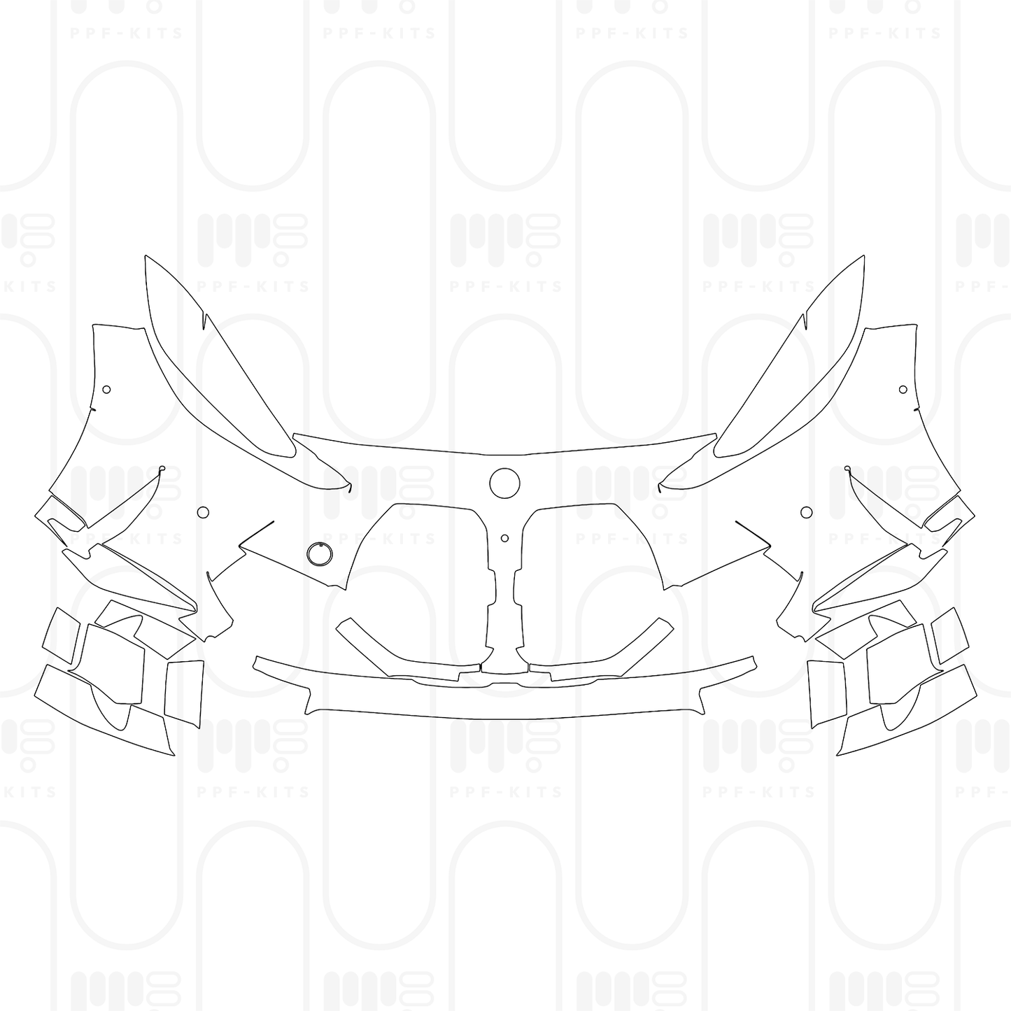 PPF prédécoupé BMW 3 Series Touring M3 Competition 2025
