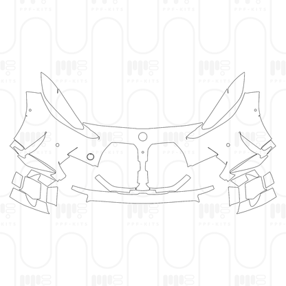 PPF prédécoupé BMW 3 Series Touring M3 Competition 2025
