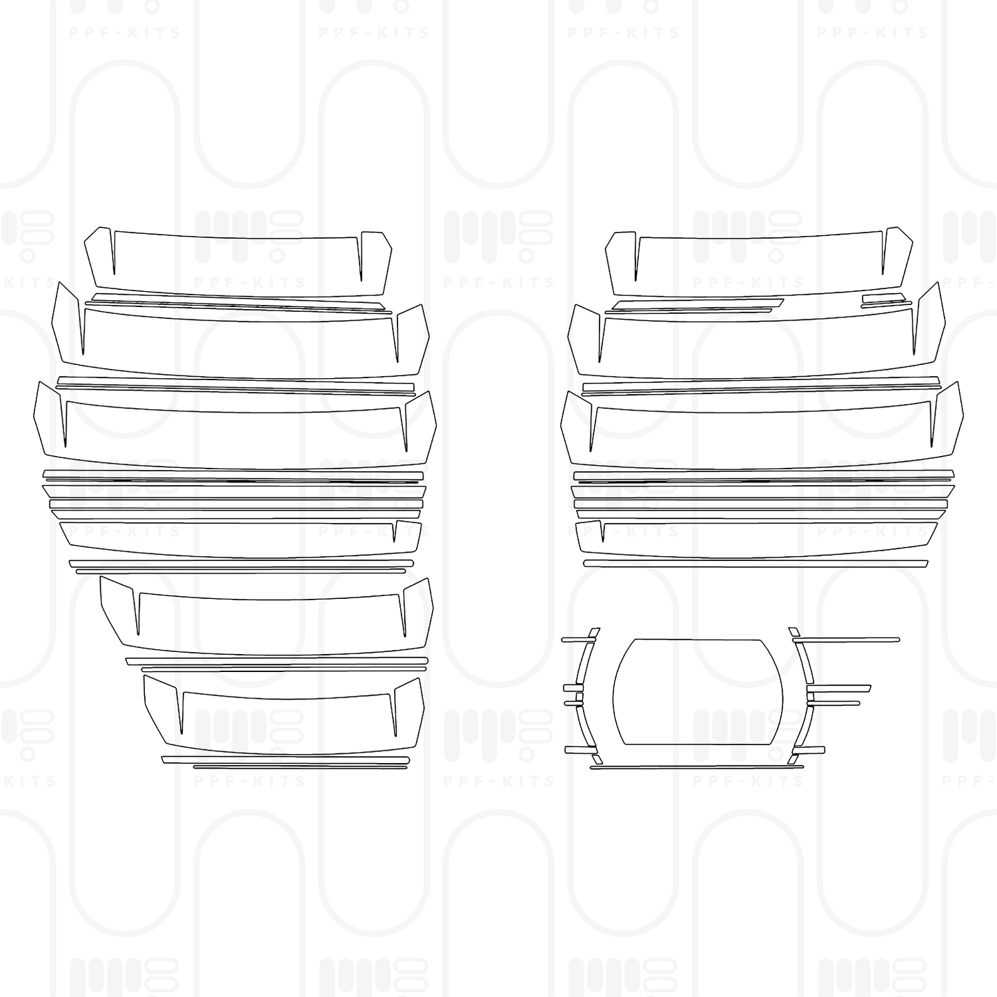 PPF prédécoupé BMW 3 Series Touring M3 Competition 2025